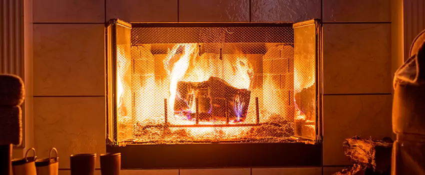 Mendota Hearth Landscape Fireplace Installation in Independence, Missouri
